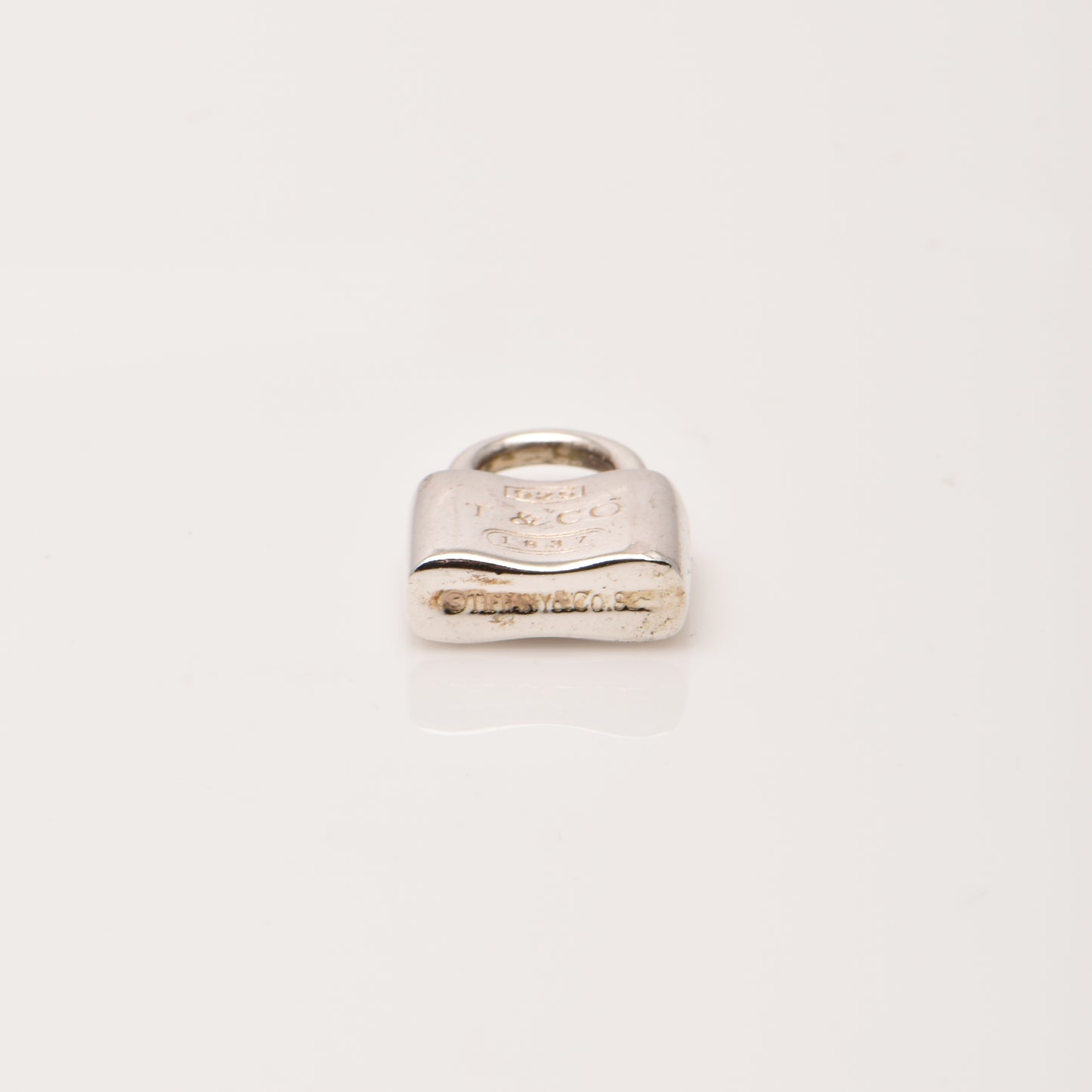 TIFFANY & CO SILVER PADLOCK CHARM