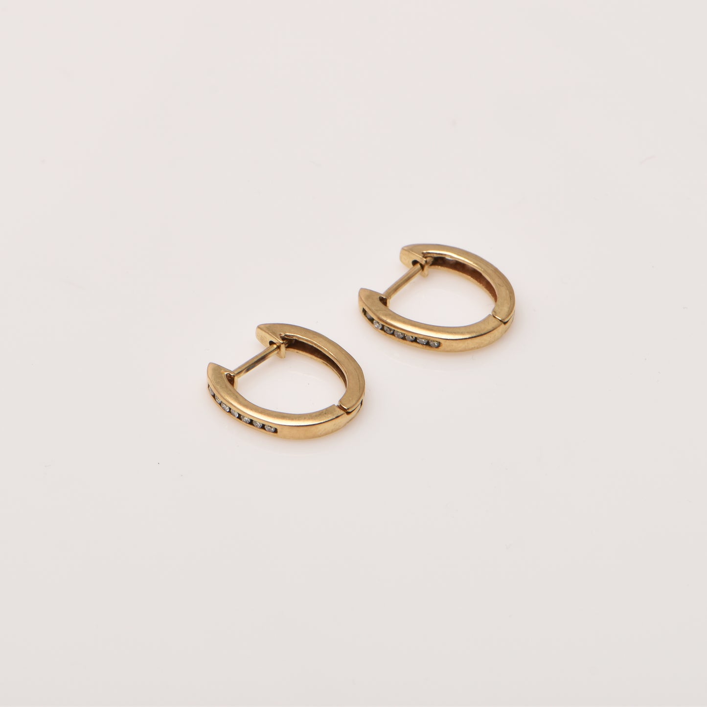 9ct Yellow Gold Huggie Earrings